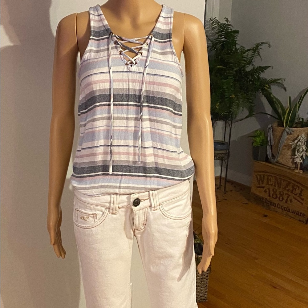 O’Neill White Low Rise  Jeans Juniors Size 3